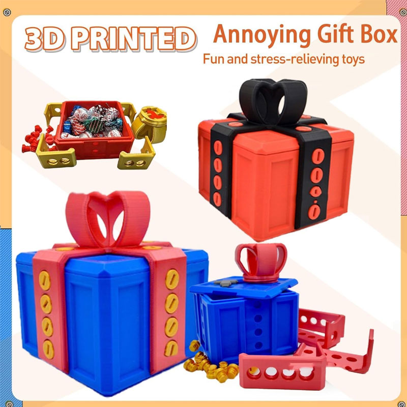 Christmas Toy Gift Box Ornaments