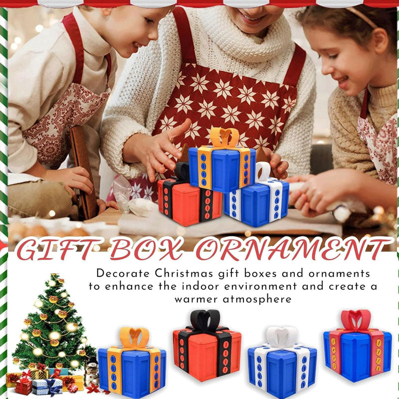 Christmas Toy Gift Box Ornaments