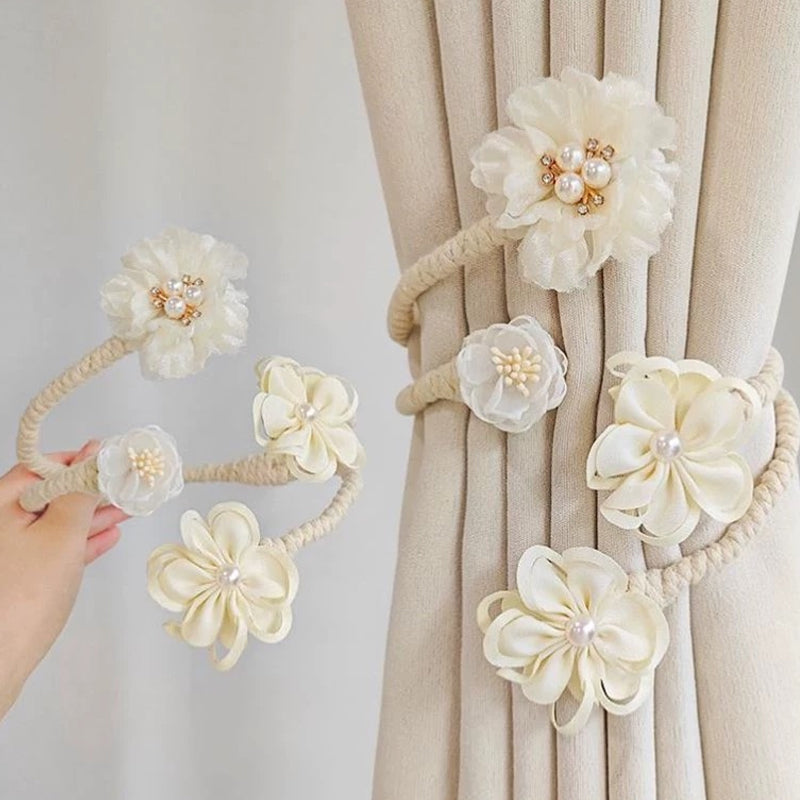 🌹 Rose Flower Curtain Tiebacks 🌹