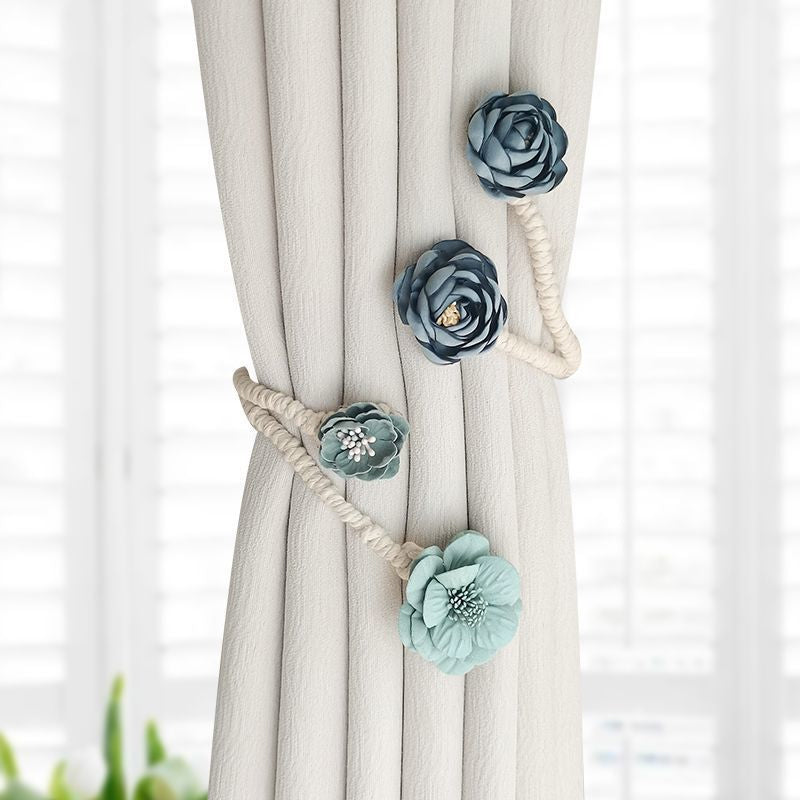 🌹 Rose Flower Curtain Tiebacks 🌹